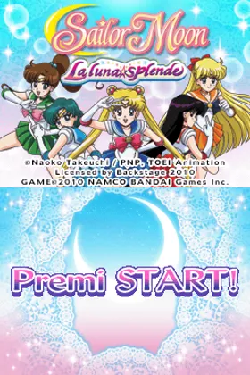Sailor Moon - La Luna Splende (Italy) screen shot title